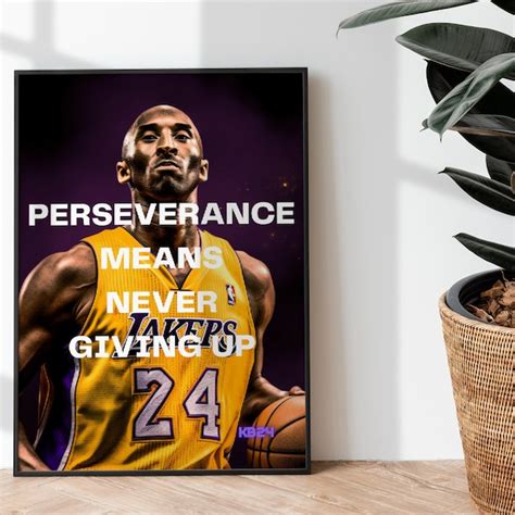 Kobe Bryant Shoe Retro Poster Etsy