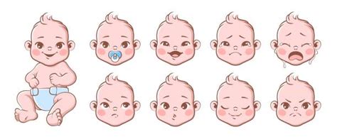 Crying Baby Face Clipart