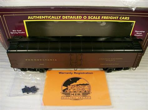 Mth R50b Express Milk Reefer Car O Scale Prr Road Number 2588 20 94134