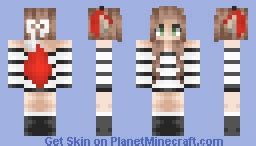 Fox Girl Minecraft Skin