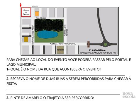 LOCALIZANDO RUAS E ENDEREÇOS Planos de aula 2º ano