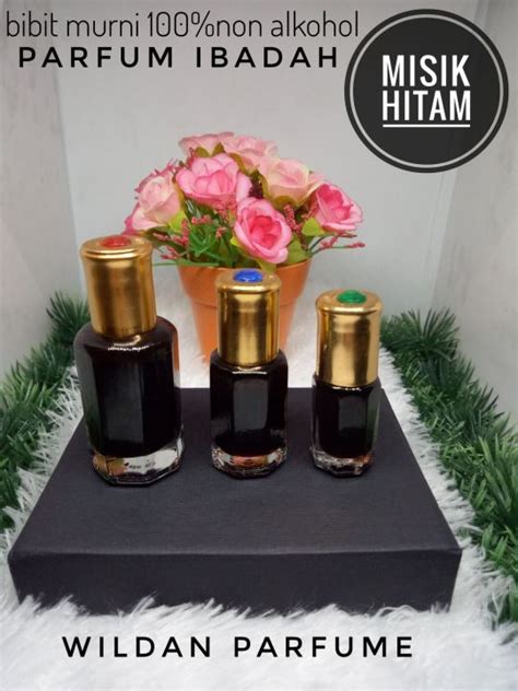 Minyak Wangi Misik Hitam Ori Asli Bibit Murni Non Alkohol Parfum