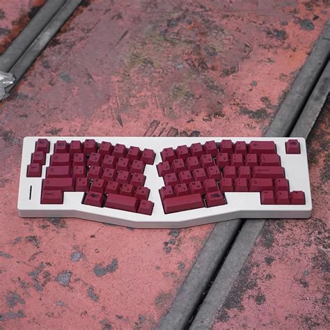 Gmk Blot Keycaps Pbt Sublima O De Corante Lightproof Perfil Cereja