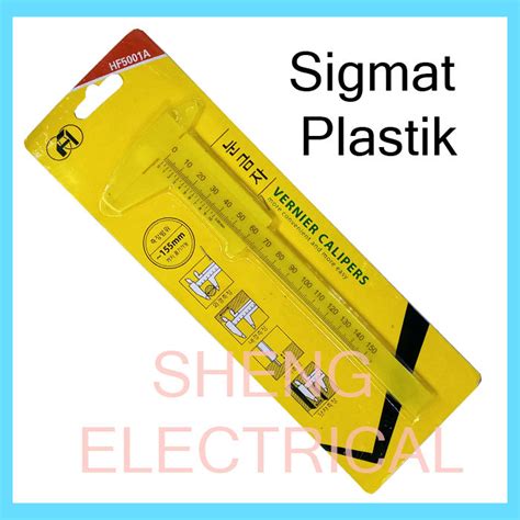 Sigmat Plastik Jangka Sorong Plastic Vernier Caliper Lazada Indonesia