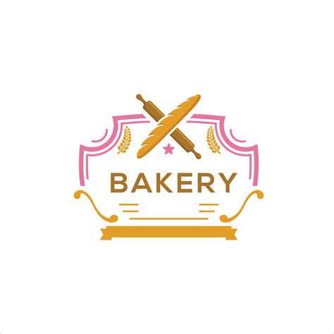 Bakery shop company logo design 35502281 Vector Art at Vecteezy