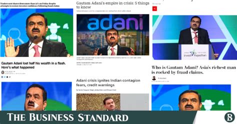 How Global Media Are Portraying The Adani Controversy The Business