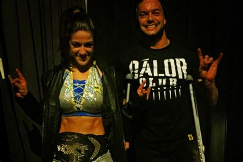 Bayley does Finn Balor's entrance at NXT Indianapolis - Finn on ...