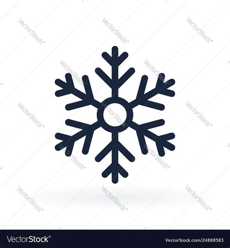 Simple Snowflake Icon