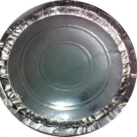 Disposable Silver Paper Plate Raw Material At Best Price In Surat M3