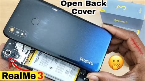 How To Open Back Cover Realme Remove Back Cover Replace Back