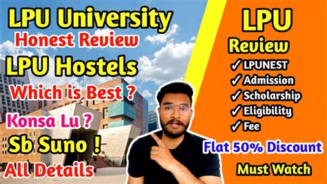 Lpu Hostels Which Hostel Is Best In Lpu What To Choose Seater