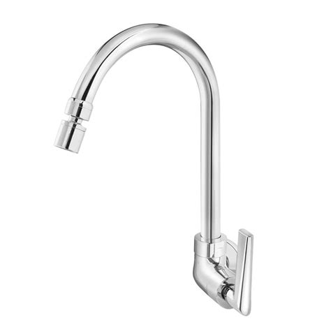 Torneira Para Cozinha De Parede Bica Alta 1 2 E 3 4 Active Chrome