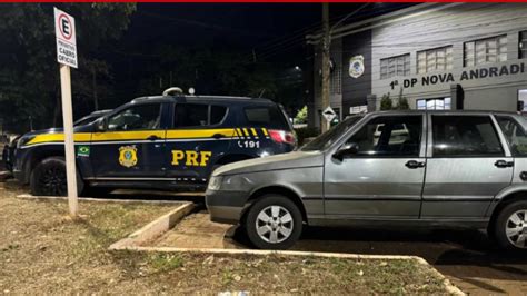 Prf Flagra Adolescente De 15 Anos Conduzindo Veículo Furtado Em Neves