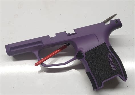 Cerakote P365 Grip Module Bright Purple Madtech Industries