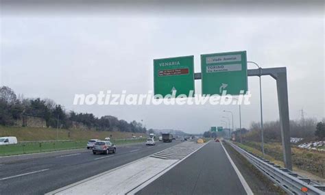 Incidente Tangenziale Torino Oggi Febbraio Scontro A Venaria