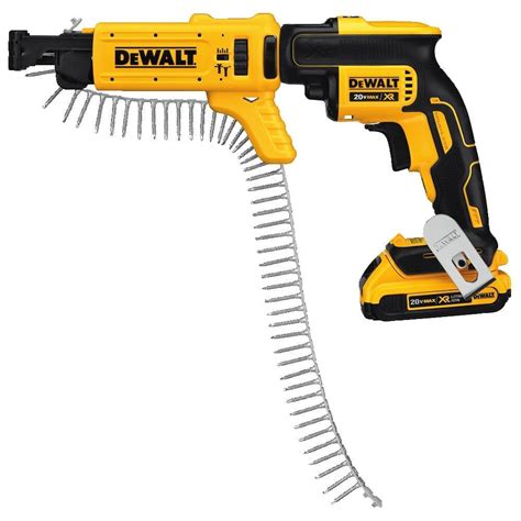 DEWALT DCF6201 20 Volt MAX XR Li Ion Drywall ScrewGun Cordless Collated