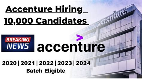 Accenture Breaking News Accenture Plan To Hire Candidates