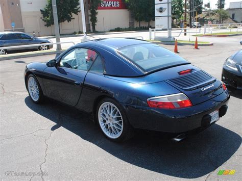 1999 Ocean Blue Metallic Porsche 911 Carrera 4 Cabriolet 69351416