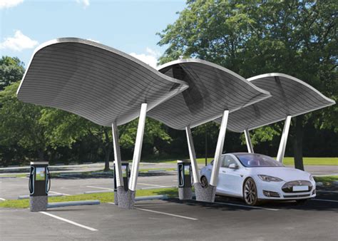 Ev Charge Canopy In 2023 Bus Stop Design Electric Car Charging Car Charging Stations