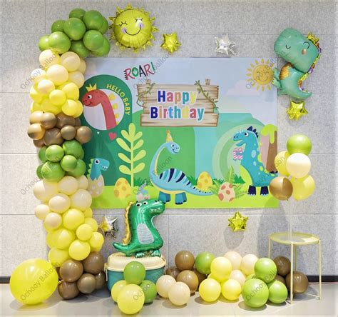 Dinosaur Birthday Party Decorations Dinosaur Party Supplies Little Dino Birthday Decorations