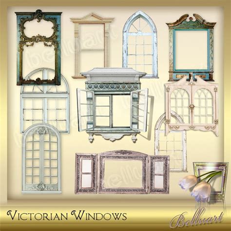 10 Victorian Window Frames Window Photo Frame Photoshop - Etsy Australia