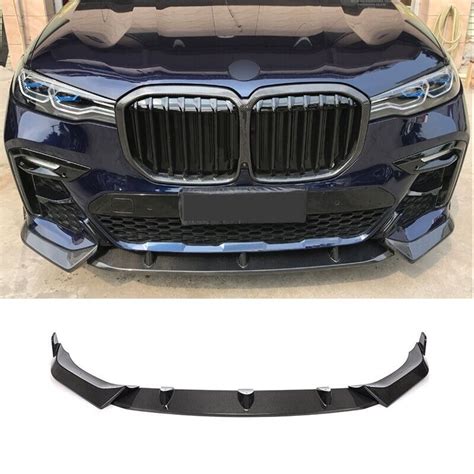 Carbon Fiber Car Front Bumper Spoiler Splitter Lip For BMW X7 G07 2019