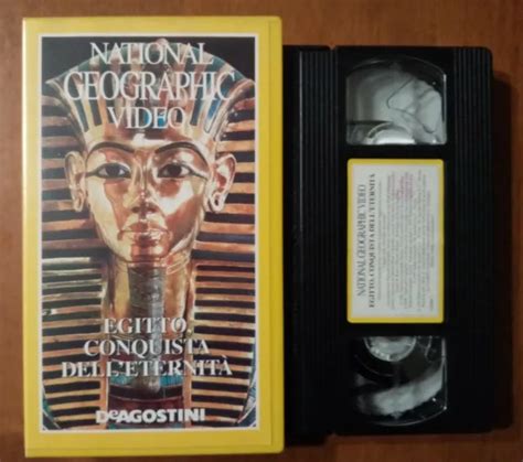 Vhs Egitto Conquista Dell Eternit Deagostini National Geographic