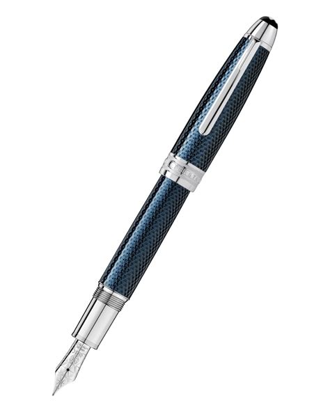 Montblanc Meisterst Ck Solitaire Dou Blue Hour Legrand Fountain