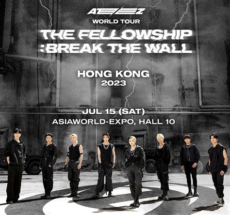 2023 ATEEZ WORLD TOUR THE FELLOWSHIP BREAK THE WALL IN HONG KONG 香港