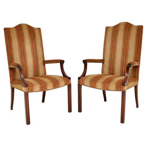 Pair Of Antique Victorian Style Deep Buttoned Leather Armchairs At 1stdibs