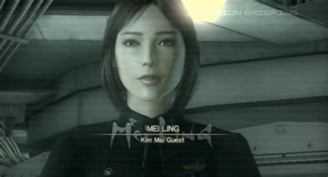 Imagen Introducción Mgs4 Mei Lingpng Metal Gear Wiki La