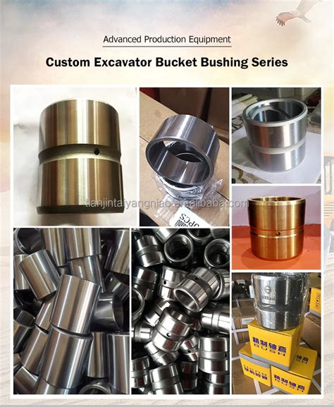 Custom Master Bucket Bush Excavator Boom Arm Bucket Bushing And Pin