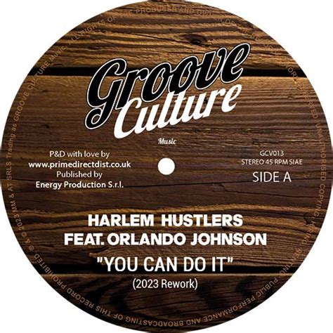 Groove Distribution Singles House Harlem Hustlers YOU CAN