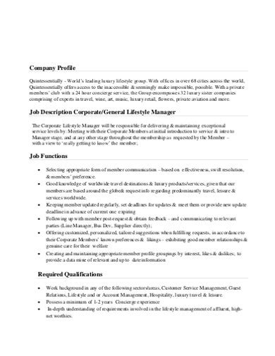 Company Description - 4+ Examples, Format, How to Write, Pdf