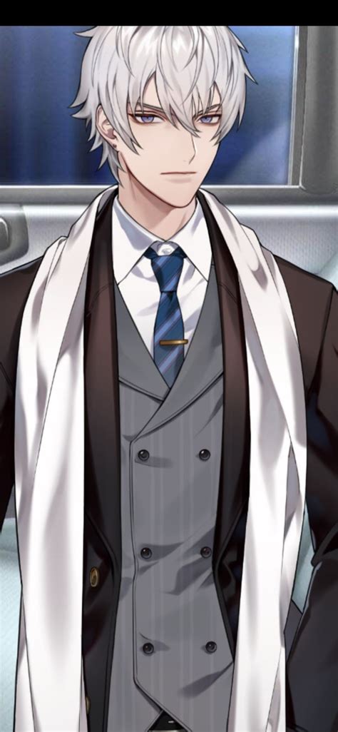 An Anime Character Wearing A Suit And Tie