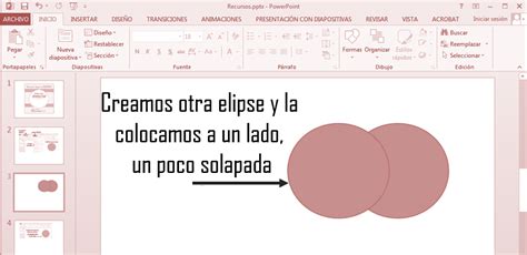 Minitutorial Powerpoint Combinar Formas Intersectar Cortar Coser Y