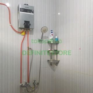 Jual Paket Instalasi Water Heater Komplit Pasang Listrik Gas Tanpa