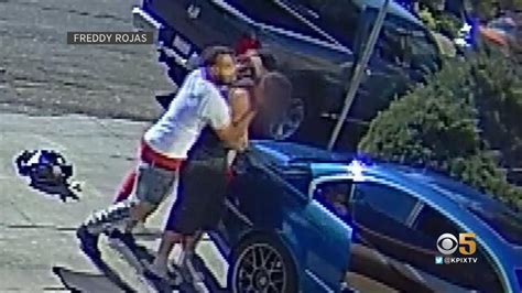 Video Violent Gunpoint Robbery In Oakland Caught On Home Surveillance Camera Cbs San Francisco