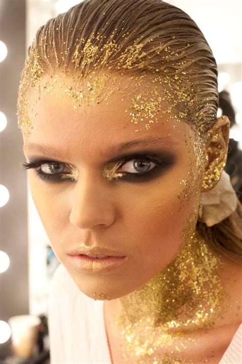 Illamasqua Golden Goddesses Myer Fashion Show Goddess Makeup Fashion