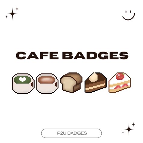 P2U Cafe Badges Ven S Ko Fi Shop Ko Fi Where Creators Get Support