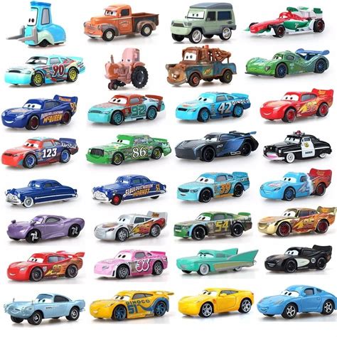 Carrinhos Em Miniatura Inspirados Em Carros Da Disney Pixar