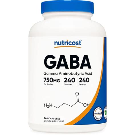 ★now Foods公式販売店★ ギャバ Gaba 750mg 100粒 ベジカプセル ナウフーズ 2個セット Gaba 750mg 100 Veggie Caps 2set アミノ酸