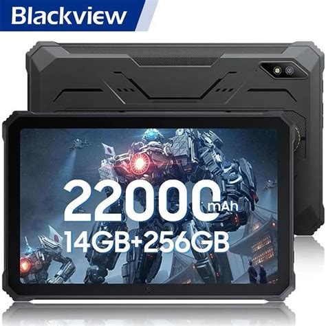 Blackview Active 8 Pro Tablette Incassable 10 36 2 4K FHD 16Go 256Go