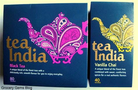 Grocery Gems: Tea India Review: Black Tea & Vanilla Chai