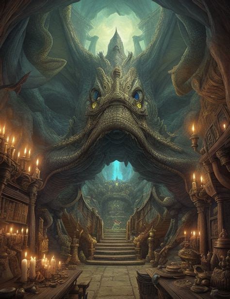 Fantasy Landscape, Fantasy Art, Dragon's Lair, Scenic Art, Im Happy ...