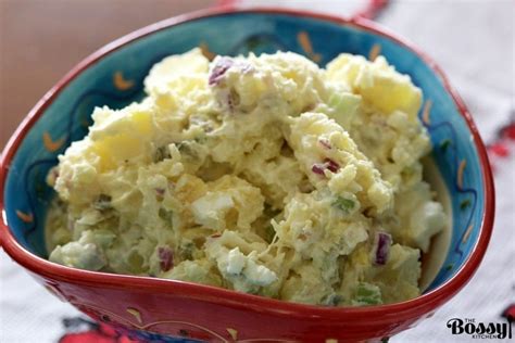 Delicious Easy Potato Salad The Bossy Kitchen Cooking At Home Is Love Made Visible