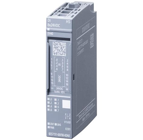 Siemens Simatic Et 200sp Digital Input Module Di 8x24vdc High Spee