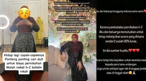 Sosok Roza Namira Batal Nikah H 2 Tetap Gelar Resepsi Tanpa Pengantin