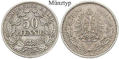 Deutsches Kaiserreich Pfennig C Vz J