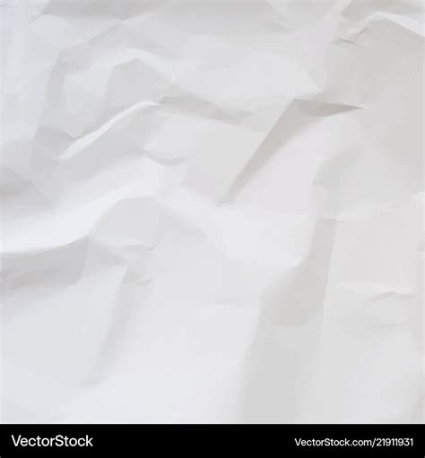 Texture Of Crumpled Paper Royalty Free Vector Image